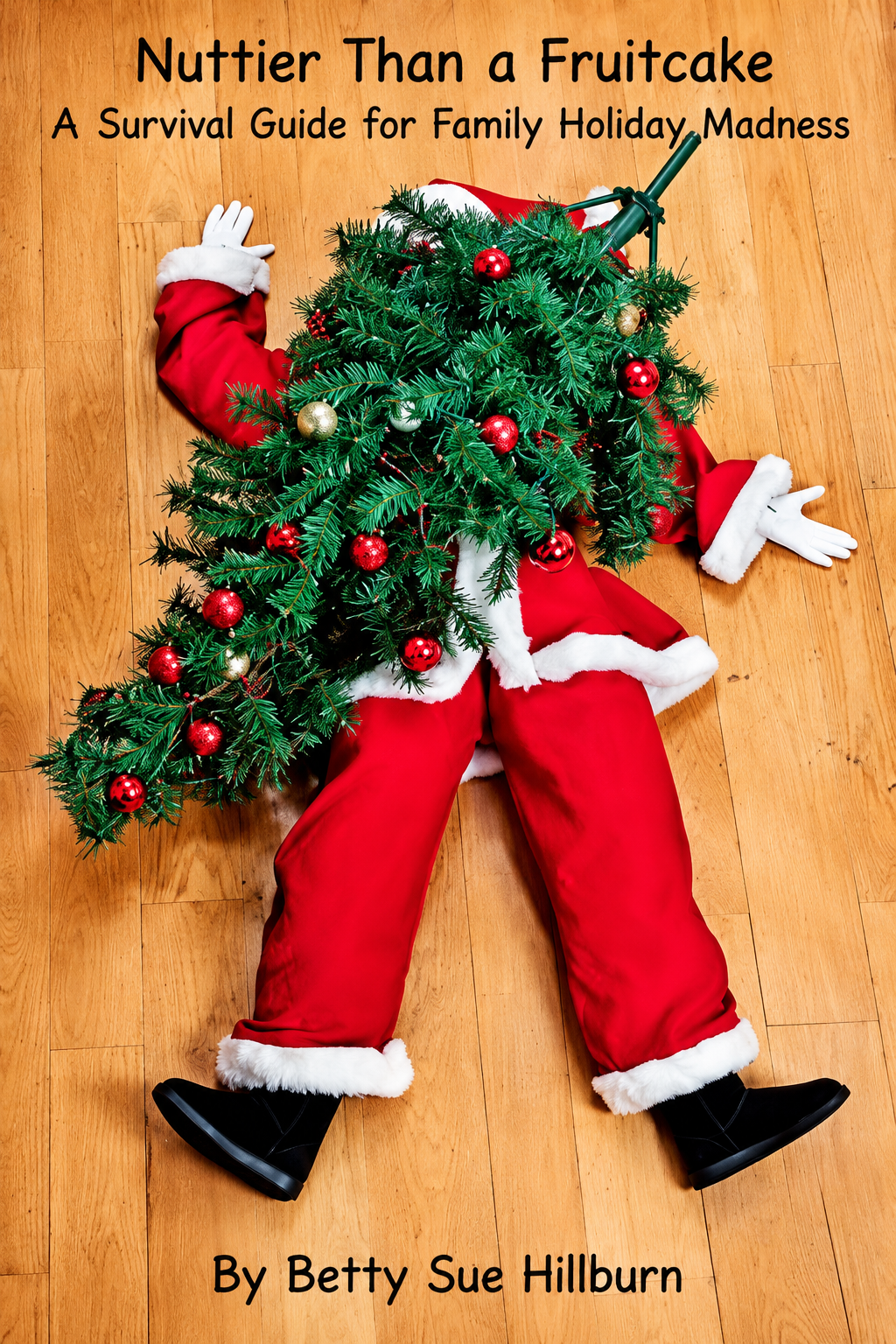 Nuttier Than a Fruitcake: A Survival Guide for Family Holiday Madness book cover by Betty Sue Hillburn